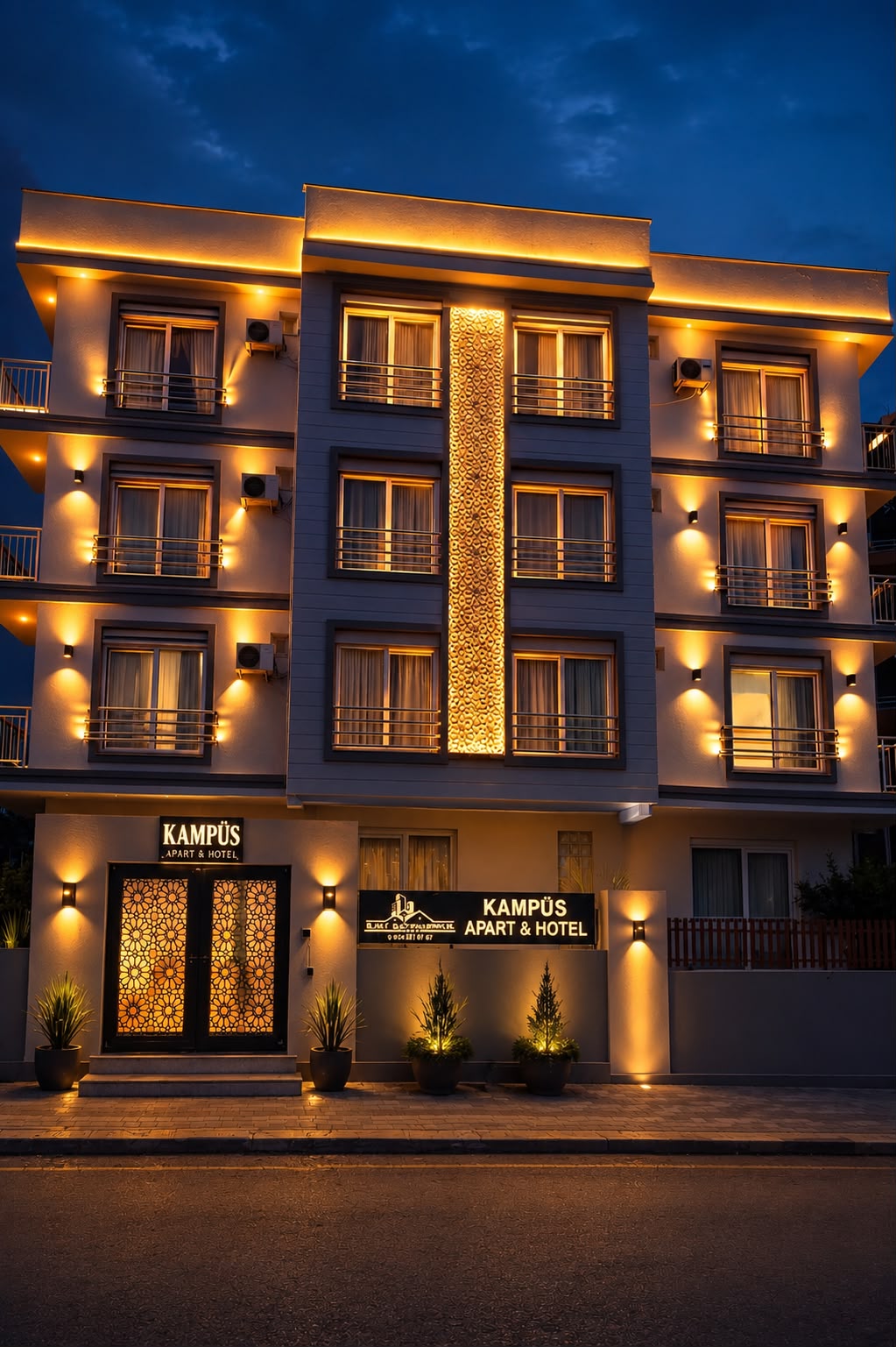 Kampüs Apart Otel - Dış Görünüm
